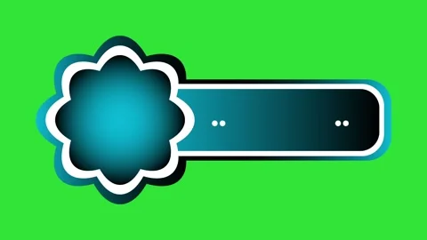 Icon empty loading on green back Stock Footage 93991785