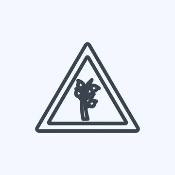 Icon Environment. suitable for Community symbol. line style. simple design ed Ilustración de archivo