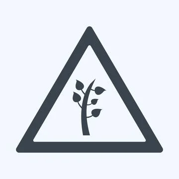 Icon Environment. suitable for Community symbol. glyph style. simple design e Ilustración de archivo