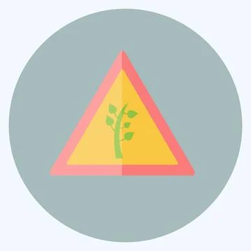Icon Environment. suitable for Community symbol. flat style. simple design ed Ilustración de archivo