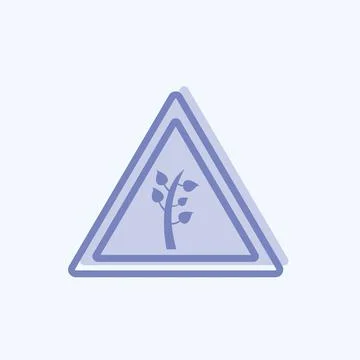 Icon Environment. suitable for Community symbol. two tone style. simple desig Ilustración de archivo