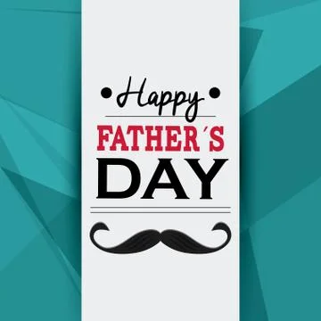 Icon of Fathers day design, vector illustration Stock Illustration