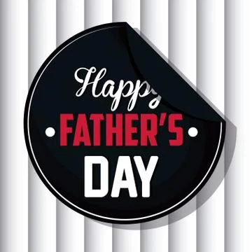 Icon of Fathers day design, vector illustration 스톡 일러스트