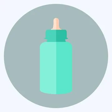 Icon Feeder 1 - Flat Style - Simple illustration 스톡 일러스트