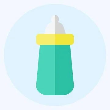 Icon Feeder 2 - Flat Style - Simple illustration 스톡 일러스트