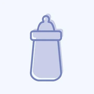 Icon Feeder 2 - Two Tone Style - Simple illustration 스톡 일러스트