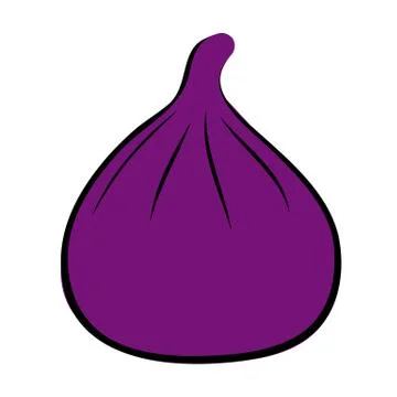 Icon of fig Stock Illustration