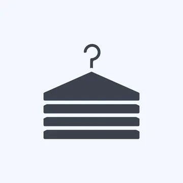 Icon Fitting Room. suitable for Business symbol. glyph style. simple design e Stock Illustration