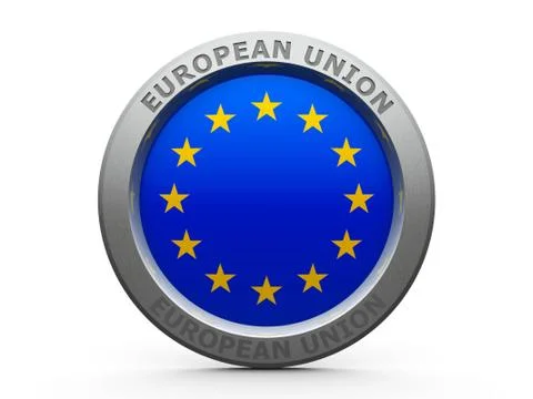 Icon - Flag of EU Stock Illustration