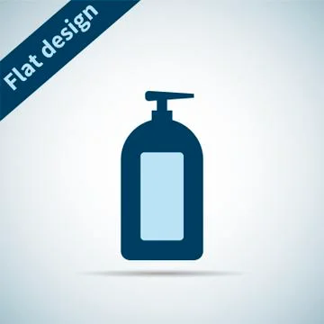 Icon flat  element design Stock Illustration