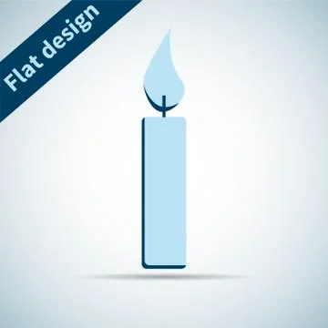 Icon flat  element design Stock Illustration