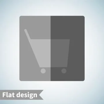 Icon flat  element design Stock Illustration