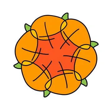 Icon of flower Stock Illustration