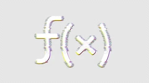 Icon function is distorted. Glitch. Noise, chromatic aberration, geometric Stock Footage 305979846