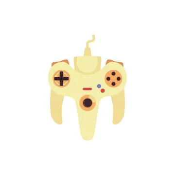 Icon of game controller, digital console, gadget for playing computer video Stock Illustration