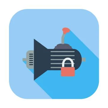 Icon gear. Stock Illustration