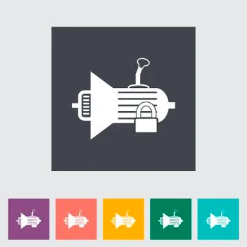 Icon gear. イラスト素材