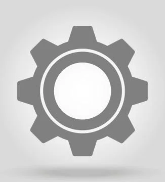 Icon gear vector illustration Stock Illustration