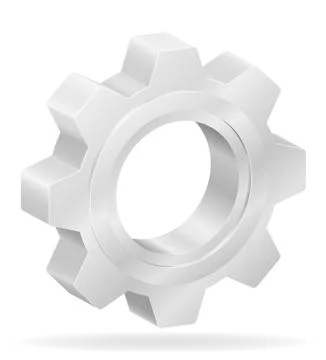 Icon gear vector illustration Stock Illustration