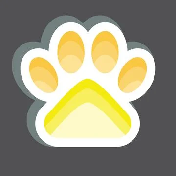 Icon Good For Pets. related to CBD Oil symbol. simple design editable. simp.. Stock Illustration