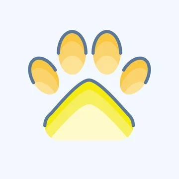 Icon Good For Pets. related to CBD Oil symbol. simple design editable. simp.. Stock Illustration