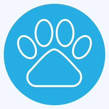Icon Good For Pets. related to CBD Oil symbol. simple design editable. simp.. Stock Illustration