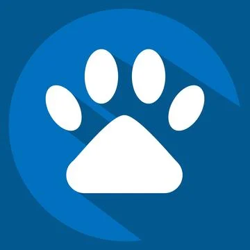 Icon Good For Pets. related to CBD Oil symbol. simple design editable. simp.. Stock Illustration