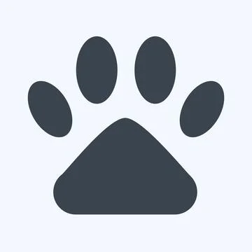 Icon Good For Pets. related to CBD Oil symbol. simple design editable. simp.. Stock Illustration
