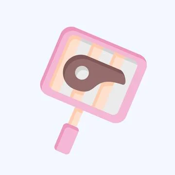 Icon Grill Gate. related to BBQ symbol. flat style. design editable Stock Illustration