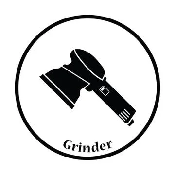 Icon of grinder Stock Illustration