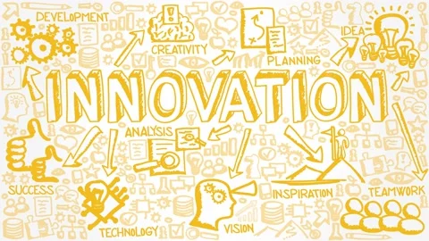 Icon group with Innovation Concept Stock-Footage 154900784
