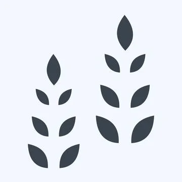 Icon Growth Tree. related to Development symbol. glyph style 스톡 일러스트