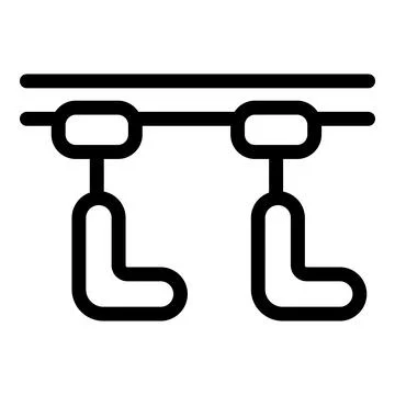 Icon of gymnastics parallel bars イラスト素材