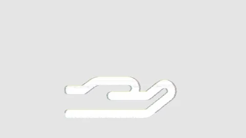 Icon hand holding is distorted. Glitch. Noise, chromatic aberration, geometric Stock Footage 303397183