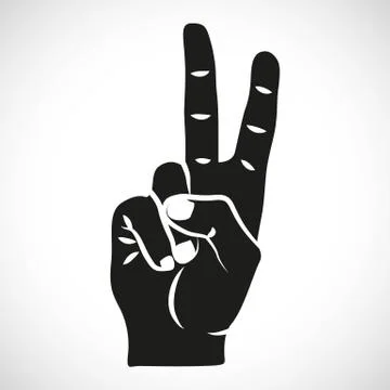 Icon Hand Two イラスト素材