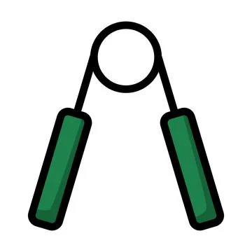 Icon Of Hands Expander Stock Illustration