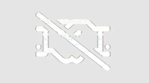 Icon handshake slash is distorted. Glitch. Noise, chromatic aberration, Video stock 301440847