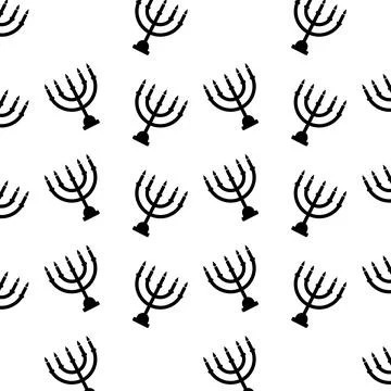 Icon hanukkah vector Stock Illustration