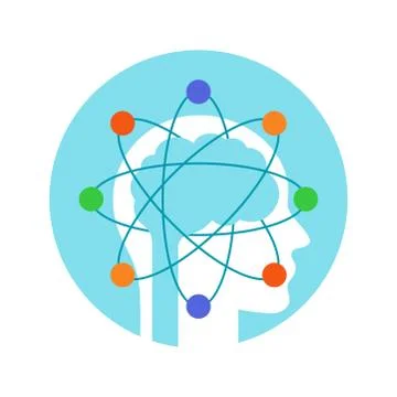 Icon Head-science Stock Illustration