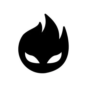 Icon of Hellfire - vector iconic design Stock Illustration