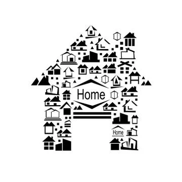 Icon Home Stock Illustration