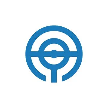 An icon for hypnosis, relaxation Stock Illustration