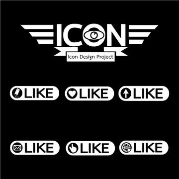 Like Icon Stock Illustration