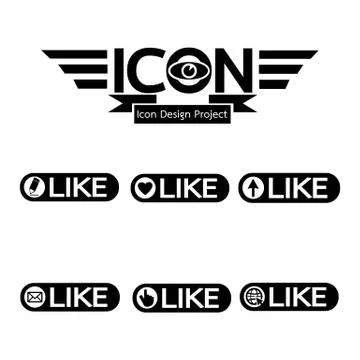 Like Icon Stock Illustration