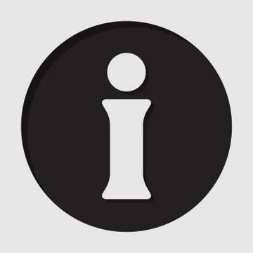 Icon - information symbol Stock Illustration