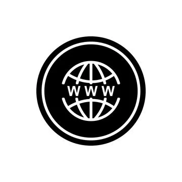 Icon internet vector Stock Illustration