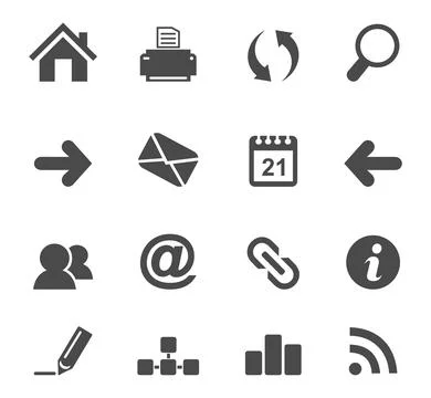 Icon the Internet4 Stock Photos
