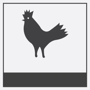Icon isolated on white background Stock Illustration