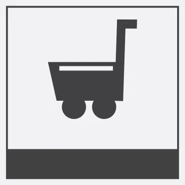 Icon isolated on white background Stock Illustration