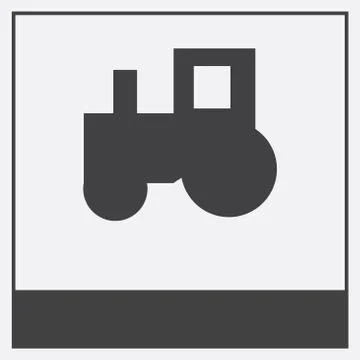 Icon isolated on white background Stock Illustration